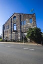 Destroyed Building Front Wall Royalty Free Stock Photo