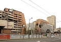 Destroyed building on Nemanjina street in Belgrade. Serbia Royalty Free Stock Photo