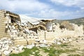 Destroyed building - rubble