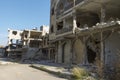 Destroyed Homs centre, Syria Royalty Free Stock Photo