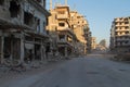 Destroyed Homs centre, Syria Royalty Free Stock Photo