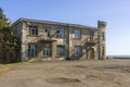 Destroyed house in Abkhazia Royalty Free Stock Photo