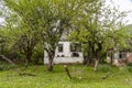Destroyed house in Abkhazia Royalty Free Stock Photo