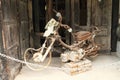 Destroyed motorbike in Museum Mini Sisa Hartaku