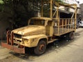 Old truck in Calapan on the Philippines December 20, 2011