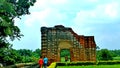 THE destroyed building prayer hall tourist spot visitor garden asia INDIA