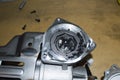 Destroyed rubber clutch for electric power steering