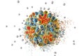Destruction of hepatitis B virus by silver nanoparticles