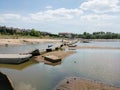 The destruction of the Kakhovka dam led to a catastrophic decrease in the water level in the Dnipro river