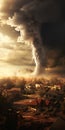 The Destruction of a Tornado: A Closeup