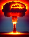 Destructive power of the Atomic bomb