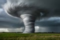 Destructive tornado vortex wreaks havoc with merciless force