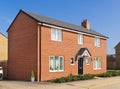 Detached new build home. UK Royalty Free Stock Photo
