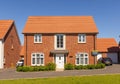 Detached new build home. UK Royalty Free Stock Photo