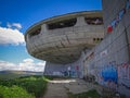 Concrete UFO building