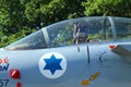 detail of air fighter