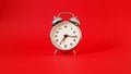 Detail of an alarm clock Royalty Free Stock Photo