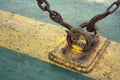 Detail of an anchor