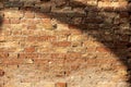 Ancient brick wall in Venice Italy - Background Royalty Free Stock Photo