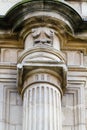 Detail of an ancient Greek pillar