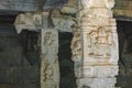 Detail of ancient ruins in Hampi, India Royalty Free Stock Photo