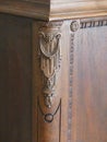 Detail of An Antique Radio Cabinet