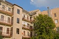 Detail of an apartment buidling in Budapest