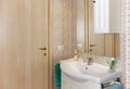 Elegant Small Bathroom Royalty Free Stock Photo