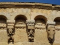 Detail of the apse of the Cathedral of Tarragona. Spain.