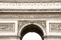 Detail of Arc de Triomphe Royalty Free Stock Photo