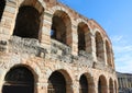 detail of the arcades of the ancient Arena a Roman era amphithea