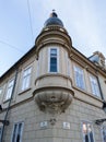 Detail of architecture from the Franjo KuhaÃÂ Music School within the walls of the medieval fortress in Osijek