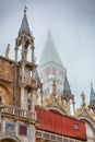 Detail architecture of St. Mark`s Square Royalty Free Stock Photo