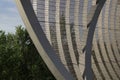 Detail of Arganzuela Footbridge, manzanares river