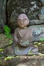 Detail of the 1500 Arhat or Rakan hand carved stone statues. Nihon-ji Temple complex, Chiba Prefecture, Japan