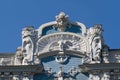 Detail of Art Nouveau building Royalty Free Stock Photo