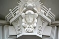 Detail of Art Nouveau Building Royalty Free Stock Photo