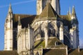 detail of Auxerre Cathedral, Burgundy, France
