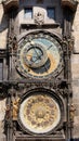 Prague, Czech Republic, June 2009: detail of the astronomical clock.