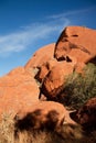 Detail of Ayers rock Royalty Free Stock Photo