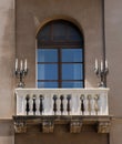 Detail of balcony Royalty Free Stock Photo