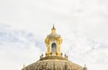 Detail of a baroque dome.