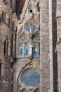 Detail of the Basilica and Expiatory Church of the Holy Family Royalty Free Stock Photo