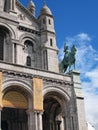 Detail of Sacre Coeur Basilica, Montmartre, Paris, France Royalty Free Stock Photo