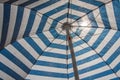 Detail of beach umbrella Royalty Free Stock Photo