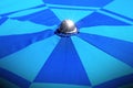 Detail of a Beach Umbrella Royalty Free Stock Photo