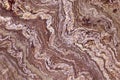 Detail of a beautiful red marble slab Royalty Free Stock Photo