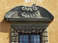 Detail of historic window in Pisa. Italy. Royalty Free Stock Photo