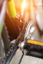 Detail of bicycle Royalty Free Stock Photo