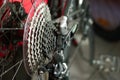 detail bicycle sport transport bike transportation part vehicle closeup Royalty Free Stock Photo